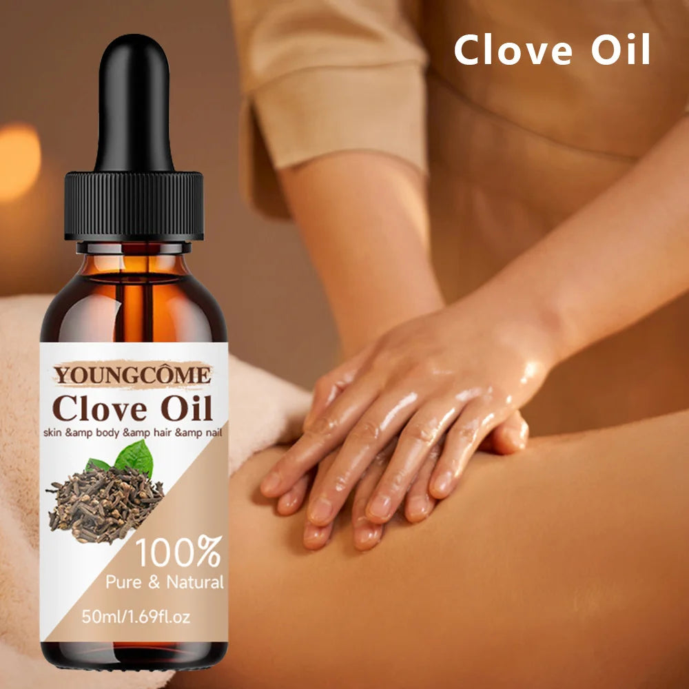 Clove essential oilimproves skin elasticity shine facial care Moisturizing Repair Anti-aging helps keep skin hydrated