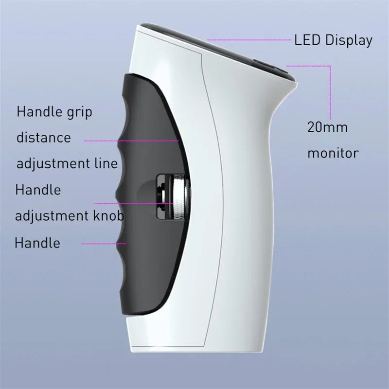 Electronic Grip Strength Trainer Digital Hand Dynamometer Grip Strength Measurement Meter Auto Capturing Hand Grip 0-90kg