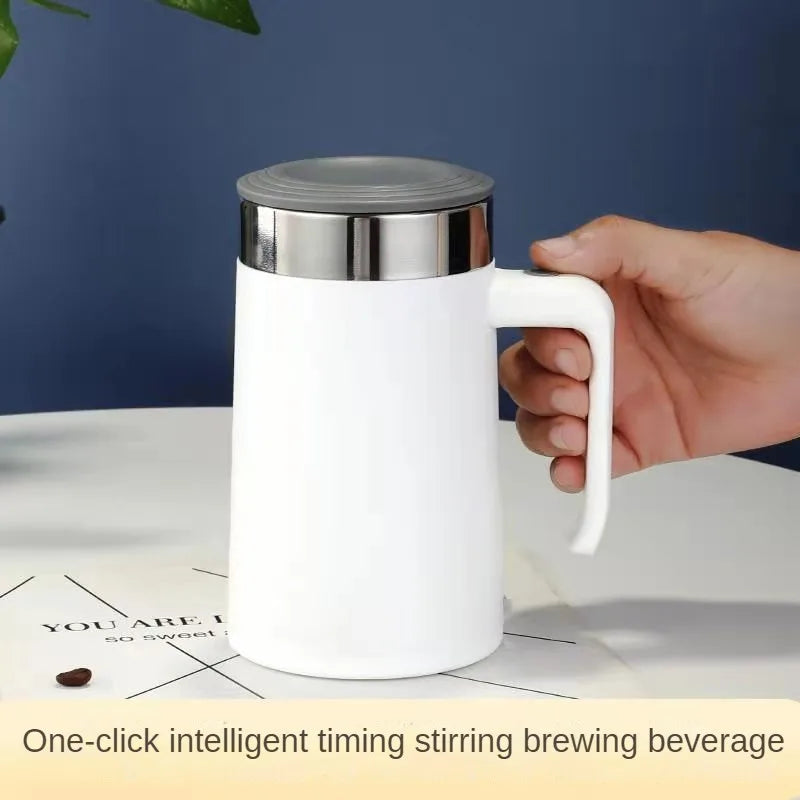 450ml Rechargeable Creative Coffee Stirring Cup Magnetic Rotating Blende Lazy Automatic Mixing Mugs Cup Household Products