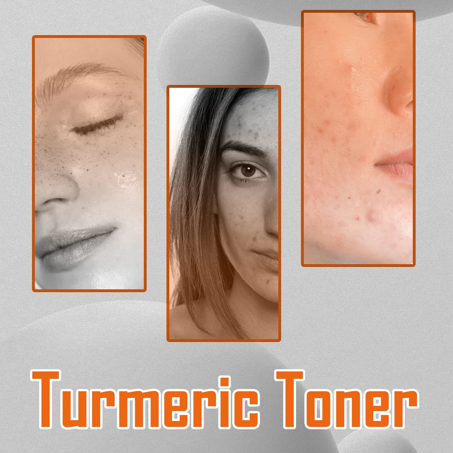 Turmeric Toner Dark Spots Removal Brightening Spots Corrector Remove Freckle Fade Melasma Moisturizing Turmeric Face Toner