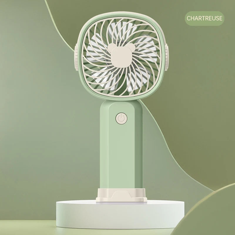 Mini USB Handheld Fan Multi-Functional Desktop With Stand Eectric Fan Students Outdoor Portable Portable Small Fan