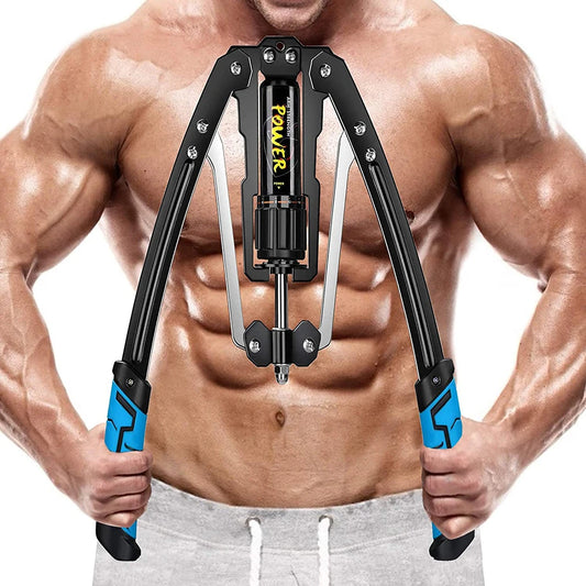 Adjustable Hydraulic Power Twister, Arm Forearm Exerciser, Chest Expander for Arm, Biceps, Abdomen, Muscle Strength Training